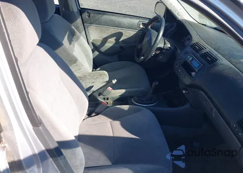 2002 Honda Civic Lx из США, поврежденный, VIN 1HGES15572L031601